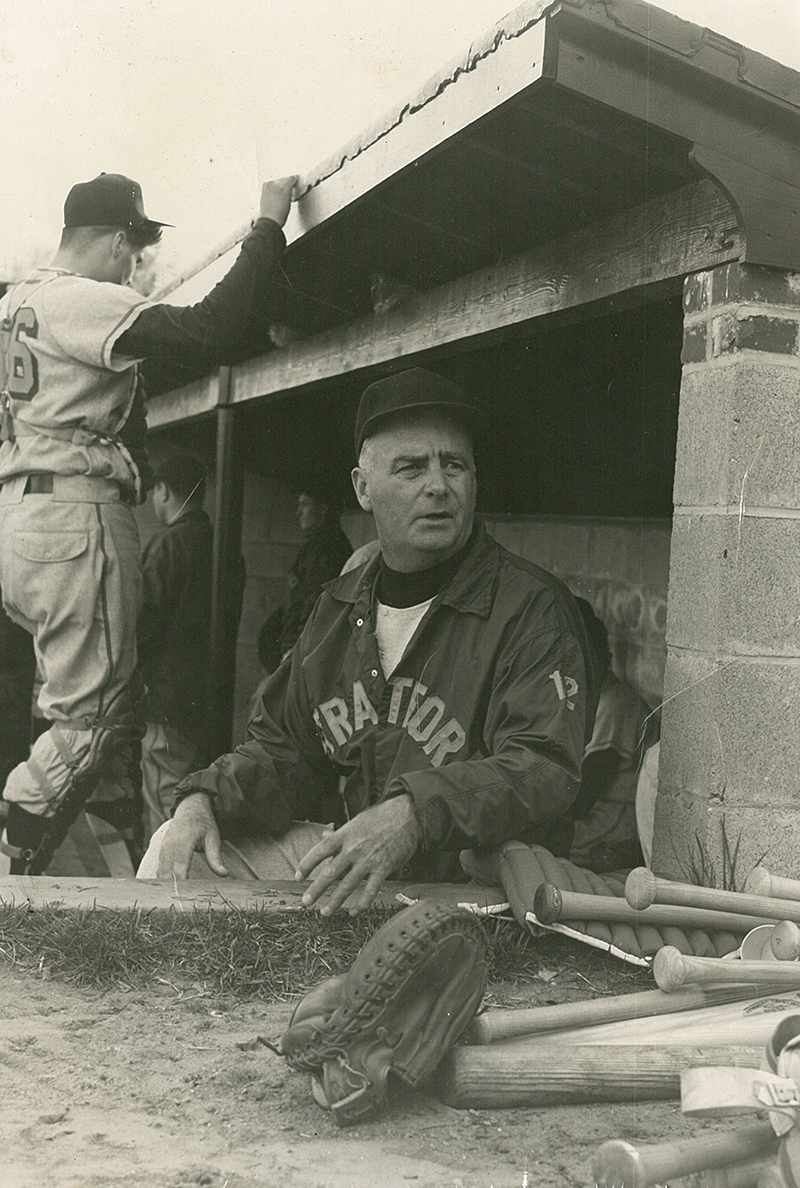 Pender's Paternal grandfather Jim coaching Stratford High